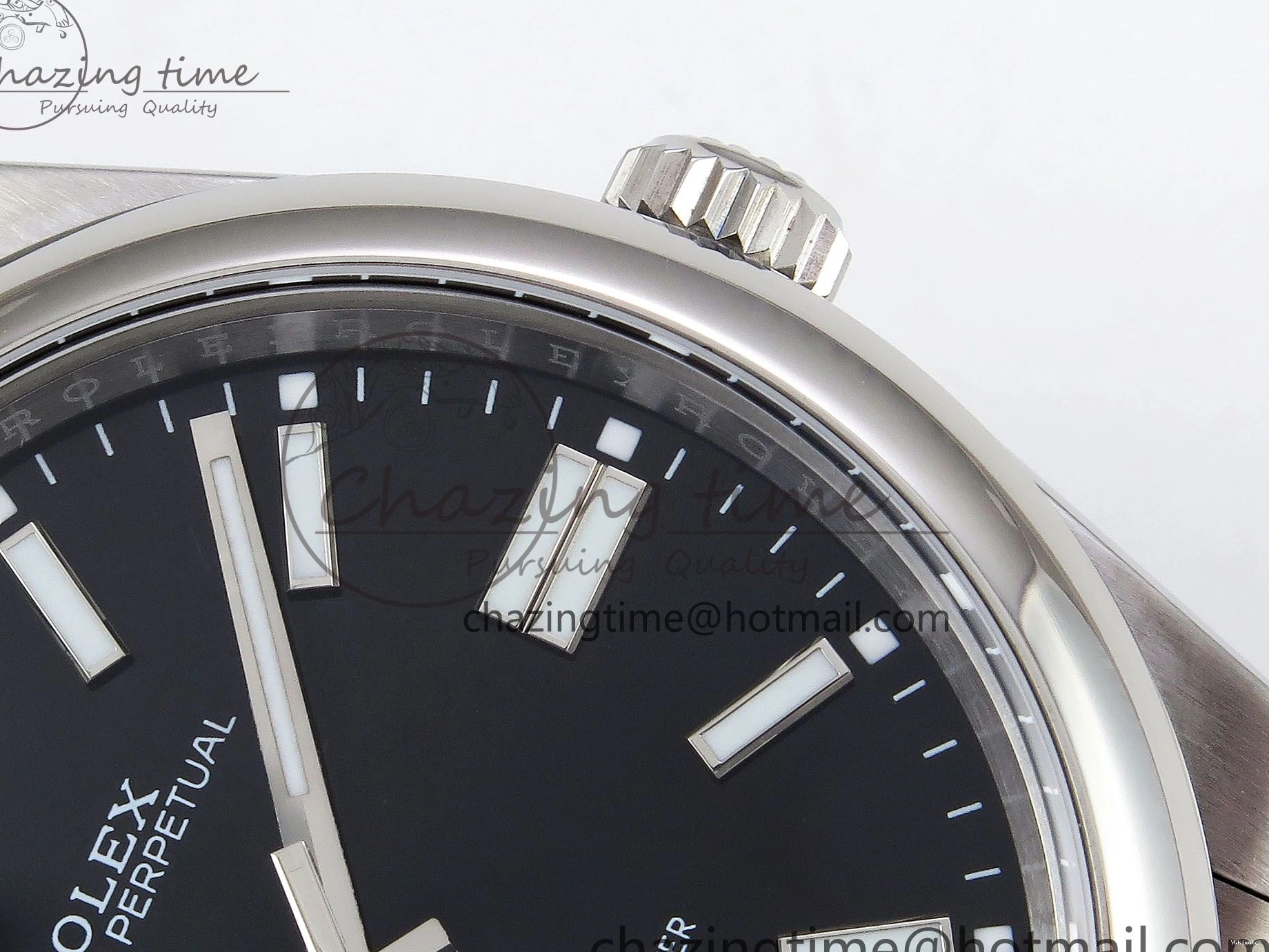 124300 Black Steel Best Oyster APF Edition VR3230 41mm 1:1 904L Dial Perpetual 0409